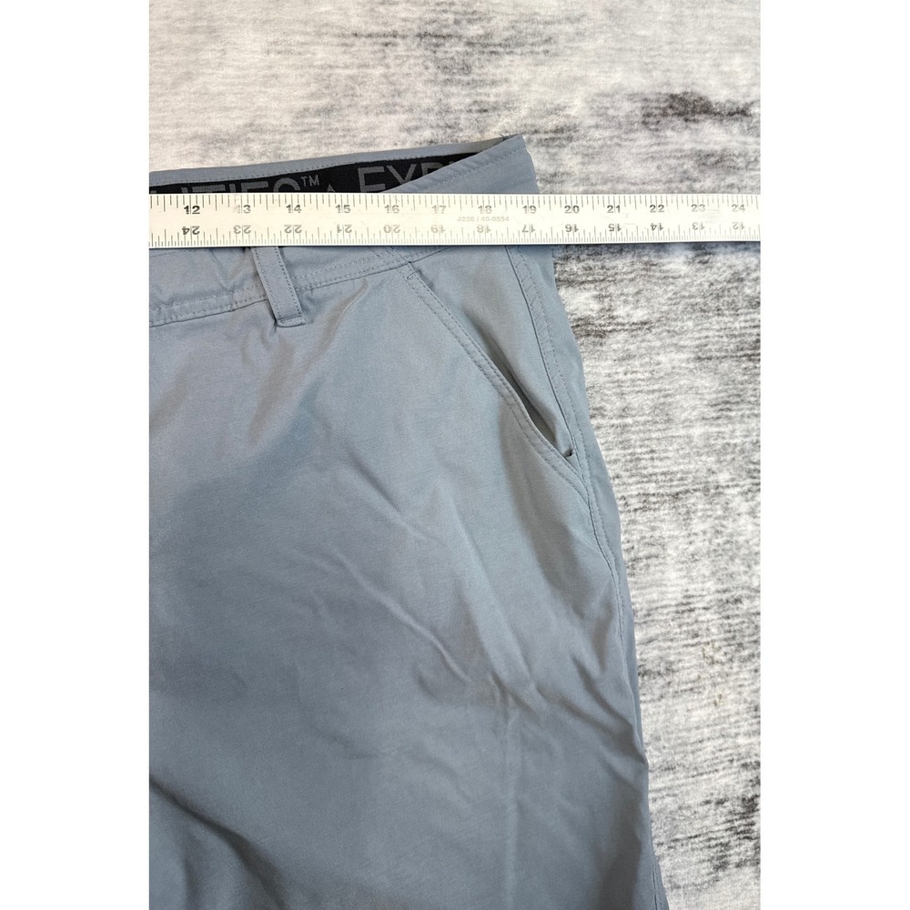 Gerry Mens Gray Outdoor Performance Hiking Shorts Size 40 Stretch Belted Utility - Picture 4 of 6
